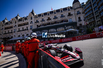 2024-05-25 - 20 MAGNUSSEN Kevin (den), Haas F1 Team VF-24 Ferrari, action during the Formula 1 Grand Prix de Monaco 2024, 8th round of the 2024 Formula One World Championship from May 23 to 26, 2024 on the Circuit de Monaco, in Monaco - F1 - MONACO GRAND PRIX 2024 - FORMULA 1 - MOTORS