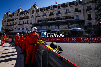 2024-05-25 - 81 PIASTRI Oscar (aus), McLaren F1 Team MCL38, action during the Formula 1 Grand Prix de Monaco 2024, 8th round of the 2024 Formula One World Championship from May 23 to 26, 2024 on the Circuit de Monaco, in Monaco - F1 - MONACO GRAND PRIX 2024 - FORMULA 1 - MOTORS