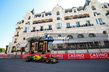 2024-05-25 - 04 NORRIS Lando (gbr), McLaren F1 Team MCL38, action during the Formula 1 Grand Prix de Monaco 2024, 8th round of the 2024 Formula One World Championship from May 23 to 26, 2024 on the Circuit de Monaco, in Monaco - F1 - MONACO GRAND PRIX 2024 - FORMULA 1 - MOTORS