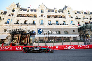 2024-05-25 - 44 HAMILTON Lewis (gbr), Mercedes AMG F1 Team W15, action during the Formula 1 Grand Prix de Monaco 2024, 8th round of the 2024 Formula One World Championship from May 23 to 26, 2024 on the Circuit de Monaco, in Monaco - F1 - MONACO GRAND PRIX 2024 - FORMULA 1 - MOTORS