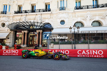 2024-05-25 - 04 NORRIS Lando (gbr), McLaren F1 Team MCL38, action during the Formula 1 Grand Prix de Monaco 2024, 8th round of the 2024 Formula One World Championship from May 23 to 26, 2024 on the Circuit de Monaco, in Monaco - F1 - MONACO GRAND PRIX 2024 - FORMULA 1 - MOTORS