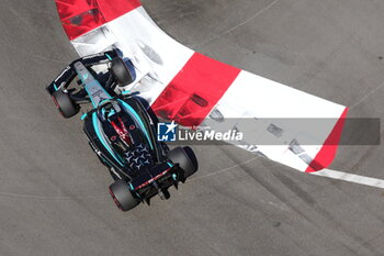 2024-05-25 - 63 RUSSELL George (gbr), Mercedes AMG F1 Team W15, action during the Formula 1 Grand Prix de Monaco 2024, 8th round of the 2024 Formula One World Championship from May 23 to 26, 2024 on the Circuit de Monaco, in Monaco - F1 - MONACO GRAND PRIX 2024 - FORMULA 1 - MOTORS