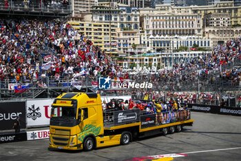 2024-05-26 - Drivers parade during the Formula 1 Grand Prix de Monaco 2024, 8th round of the 2024 Formula One World Championship from May 23 to 26, 2024 on the Circuit de Monaco, in Monaco - F1 - MONACO GRAND PRIX 2024 - FORMULA 1 - MOTORS