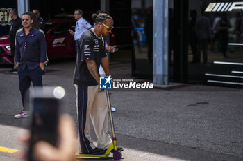 2024-05-26 - HAMILTON Lewis (gbr), Mercedes AMG F1 Team W15, portrait during the Formula 1 Grand Prix de Monaco 2024, 8th round of the 2024 Formula One World Championship from May 23 to 26, 2024 on the Circuit de Monaco, in Monaco - F1 - MONACO GRAND PRIX 2024 - FORMULA 1 - MOTORS