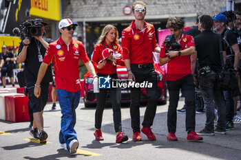 2024-05-26 - LECLERC Charles (mco), Scuderia Ferrari SF-24, portrait during the Formula 1 Grand Prix de Monaco 2024, 8th round of the 2024 Formula One World Championship from May 23 to 26, 2024 on the Circuit de Monaco, in Monaco - F1 - MONACO GRAND PRIX 2024 - FORMULA 1 - MOTORS