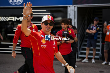 2024-05-26 - LECLERC Charles (mco), Scuderia Ferrari SF-24, portrait during the Formula 1 Grand Prix de Monaco 2024, 8th round of the 2024 Formula One World Championship from May 23 to 26, 2024 on the Circuit de Monaco, in Monaco - F1 - MONACO GRAND PRIX 2024 - FORMULA 1 - MOTORS