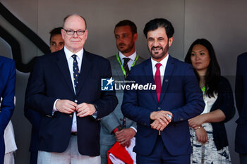 2024-05-26 - S.A.S. Le Prince Albert II de Monaco, BEN SULAYEM Mohammed (uae), President of the FIA, portrait, during the Formula 1 Grand Prix de Monaco 2024, 8th round of the 2024 Formula One World Championship from May 23 to 26, 2024 on the Circuit de Monaco, in Monaco - F1 - MONACO GRAND PRIX 2024 - FORMULA 1 - MOTORS