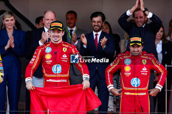 2024-05-26 - LECLERC Charles (mco), Scuderia Ferrari SF-24, BEN SULAYEM Mohammed (uae), President of the FIA, portrait during the Formula 1 Grand Prix de Monaco 2024, 8th round of the 2024 Formula One World Championship from May 23 to 26, 2024 on the Circuit de Monaco, in Monaco - F1 - MONACO GRAND PRIX 2024 - FORMULA 1 - MOTORS