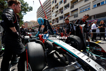 2024-05-26 - RUSSELL George (gbr), Mercedes AMG F1 Team W15, portrait, starting grid during the Formula 1 Grand Prix de Monaco 2024, 8th round of the 2024 Formula One World Championship from May 23 to 26, 2024 on the Circuit de Monaco, in Monaco - F1 - MONACO GRAND PRIX 2024 - FORMULA 1 - MOTORS