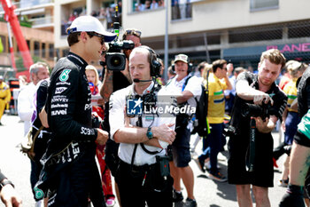 2024-05-26 - RUSSELL George (gbr), Mercedes AMG F1 Team W15, portrait, starting grid during the Formula 1 Grand Prix de Monaco 2024, 8th round of the 2024 Formula One World Championship from May 23 to 26, 2024 on the Circuit de Monaco, in Monaco - F1 - MONACO GRAND PRIX 2024 - FORMULA 1 - MOTORS