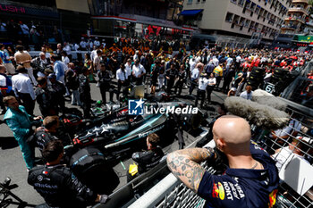 2024-05-26 - RUSSELL George (gbr), Mercedes AMG F1 Team W15, starting grid during the Formula 1 Grand Prix de Monaco 2024, 8th round of the 2024 Formula One World Championship from May 23 to 26, 2024 on the Circuit de Monaco, in Monaco - F1 - MONACO GRAND PRIX 2024 - FORMULA 1 - MOTORS