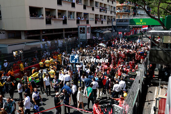 2024-05-26 - starting grid, illustration during the Formula 1 Grand Prix de Monaco 2024, 8th round of the 2024 Formula One World Championship from May 23 to 26, 2024 on the Circuit de Monaco, in Monaco - F1 - MONACO GRAND PRIX 2024 - FORMULA 1 - MOTORS