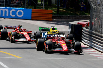 2024-05-26 - 16 LECLERC Charles (mco), Scuderia Ferrari SF-24, action during the Formula 1 Grand Prix de Monaco 2024, 8th round of the 2024 Formula One World Championship from May 23 to 26, 2024 on the Circuit de Monaco, in Monaco - F1 - MONACO GRAND PRIX 2024 - FORMULA 1 - MOTORS