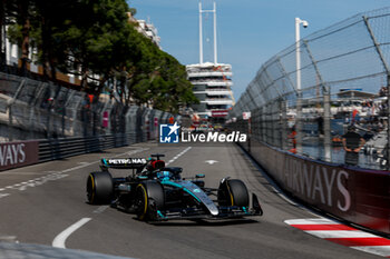 2024-05-26 - 63 RUSSELL George (gbr), Mercedes AMG F1 Team W15, action during the Formula 1 Grand Prix de Monaco 2024, 8th round of the 2024 Formula One World Championship from May 23 to 26, 2024 on the Circuit de Monaco, in Monaco - F1 - MONACO GRAND PRIX 2024 - FORMULA 1 - MOTORS