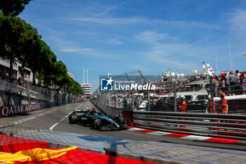 2024-05-26 - 63 RUSSELL George (gbr), Mercedes AMG F1 Team W15, action during the Formula 1 Grand Prix de Monaco 2024, 8th round of the 2024 Formula One World Championship from May 23 to 26, 2024 on the Circuit de Monaco, in Monaco - F1 - MONACO GRAND PRIX 2024 - FORMULA 1 - MOTORS