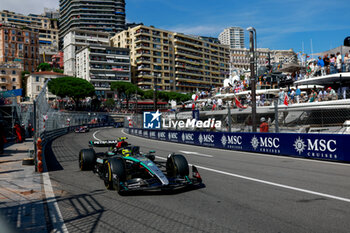 2024-05-26 - 44 HAMILTON Lewis (gbr), Mercedes AMG F1 Team W15, action during the Formula 1 Grand Prix de Monaco 2024, 8th round of the 2024 Formula One World Championship from May 23 to 26, 2024 on the Circuit de Monaco, in Monaco - F1 - MONACO GRAND PRIX 2024 - FORMULA 1 - MOTORS