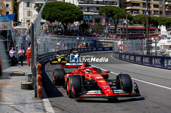 2024-05-26 - 16 LECLERC Charles (mco), Scuderia Ferrari SF-24, action during the Formula 1 Grand Prix de Monaco 2024, 8th round of the 2024 Formula One World Championship from May 23 to 26, 2024 on the Circuit de Monaco, in Monaco - F1 - MONACO GRAND PRIX 2024 - FORMULA 1 - MOTORS