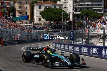 2024-05-26 - 44 HAMILTON Lewis (gbr), Mercedes AMG F1 Team W15, action during the Formula 1 Grand Prix de Monaco 2024, 8th round of the 2024 Formula One World Championship from May 23 to 26, 2024 on the Circuit de Monaco, in Monaco - F1 - MONACO GRAND PRIX 2024 - FORMULA 1 - MOTORS