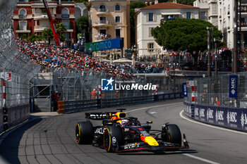 2024-05-26 - 01 VERSTAPPEN Max (nld), Red Bull Racing RB20, action during the Formula 1 Grand Prix de Monaco 2024, 8th round of the 2024 Formula One World Championship from May 23 to 26, 2024 on the Circuit de Monaco, in Monaco - F1 - MONACO GRAND PRIX 2024 - FORMULA 1 - MOTORS