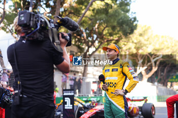 2024-05-26 - PIASTRI Oscar (aus), McLaren F1 Team MCL38, portrait during the Formula 1 Grand Prix de Monaco 2024, 8th round of the 2024 Formula One World Championship from May 23 to 26, 2024 on the Circuit de Monaco, in Monaco - F1 - MONACO GRAND PRIX 2024 - FORMULA 1 - MOTORS