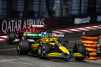 2024-05-26 - 81 PIASTRI Oscar (aus), McLaren F1 Team MCL38, action during the Formula 1 Grand Prix de Monaco 2024, 8th round of the 2024 Formula One World Championship from May 23 to 26, 2024 on the Circuit de Monaco, in Monaco - F1 - MONACO GRAND PRIX 2024 - FORMULA 1 - MOTORS