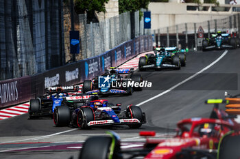 2024-05-26 - 22 TSUNODA Yuki (jap), Visa Cash App RB F1 Team VCARB 01, action during the Formula 1 Grand Prix de Monaco 2024, 8th round of the 2024 Formula One World Championship from May 23 to 26, 2024 on the Circuit de Monaco, in Monaco - F1 - MONACO GRAND PRIX 2024 - FORMULA 1 - MOTORS