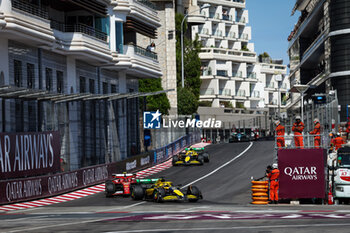 2024-05-26 - 81 PIASTRI Oscar (aus), McLaren F1 Team MCL38, 55 SAINZ Carlos (spa), Scuderia Ferrari SF-24, 04 NORRIS Lando (gbr), McLaren F1 Team MCL38, action during the Formula 1 Grand Prix de Monaco 2024, 8th round of the 2024 Formula One World Championship from May 23 to 26, 2024 on the Circuit de Monaco, in Monaco - F1 - MONACO GRAND PRIX 2024 - FORMULA 1 - MOTORS