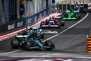 2024-05-26 - 18 STROLL Lance (can), Aston Martin F1 Team AMR24, action during the Formula 1 Grand Prix de Monaco 2024, 8th round of the 2024 Formula One World Championship from May 23 to 26, 2024 on the Circuit de Monaco, in Monaco - F1 - MONACO GRAND PRIX 2024 - FORMULA 1 - MOTORS