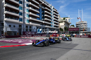 2024-05-26 - 23 ALBON Alexander (tha), Williams Racing FW45, action during the Formula 1 Grand Prix de Monaco 2024, 8th round of the 2024 Formula One World Championship from May 23 to 26, 2024 on the Circuit de Monaco, in Monaco - F1 - MONACO GRAND PRIX 2024 - FORMULA 1 - MOTORS