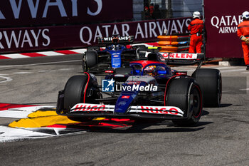 2024-05-26 - 22 TSUNODA Yuki (jap), Visa Cash App RB F1 Team VCARB 01, action during the Formula 1 Grand Prix de Monaco 2024, 8th round of the 2024 Formula One World Championship from May 23 to 26, 2024 on the Circuit de Monaco, in Monaco - F1 - MONACO GRAND PRIX 2024 - FORMULA 1 - MOTORS