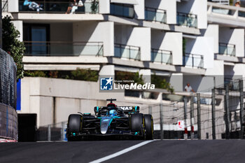 2024-05-26 - 63 RUSSELL George (gbr), Mercedes AMG F1 Team W15, action during the Formula 1 Grand Prix de Monaco 2024, 8th round of the 2024 Formula One World Championship from May 23 to 26, 2024 on the Circuit de Monaco, in Monaco - F1 - MONACO GRAND PRIX 2024 - FORMULA 1 - MOTORS