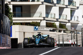 2024-05-26 - 18 STROLL Lance (can), Aston Martin F1 Team AMR24, action during the Formula 1 Grand Prix de Monaco 2024, 8th round of the 2024 Formula One World Championship from May 23 to 26, 2024 on the Circuit de Monaco, in Monaco - F1 - MONACO GRAND PRIX 2024 - FORMULA 1 - MOTORS