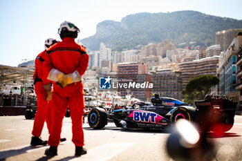 2024-05-26 - 10 GASLY Pierre (fra), Alpine F1 Team A524, action during the Formula 1 Grand Prix de Monaco 2024, 8th round of the 2024 Formula One World Championship from May 23 to 26, 2024 on the Circuit de Monaco, in Monaco - F1 - MONACO GRAND PRIX 2024 - FORMULA 1 - MOTORS