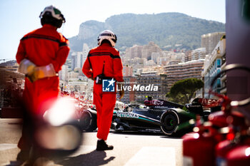 2024-05-26 - 44 HAMILTON Lewis (gbr), Mercedes AMG F1 Team W15, action during the Formula 1 Grand Prix de Monaco 2024, 8th round of the 2024 Formula One World Championship from May 23 to 26, 2024 on the Circuit de Monaco, in Monaco - F1 - MONACO GRAND PRIX 2024 - FORMULA 1 - MOTORS