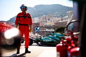 2024-05-26 - 14 ALONSO Fernando (spa), Aston Martin F1 Team AMR24, action during the Formula 1 Grand Prix de Monaco 2024, 8th round of the 2024 Formula One World Championship from May 23 to 26, 2024 on the Circuit de Monaco, in Monaco - F1 - MONACO GRAND PRIX 2024 - FORMULA 1 - MOTORS