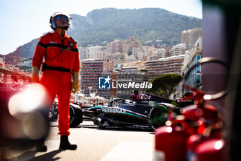 2024-05-26 - 44 HAMILTON Lewis (gbr), Mercedes AMG F1 Team W15, action during the Formula 1 Grand Prix de Monaco 2024, 8th round of the 2024 Formula One World Championship from May 23 to 26, 2024 on the Circuit de Monaco, in Monaco - F1 - MONACO GRAND PRIX 2024 - FORMULA 1 - MOTORS