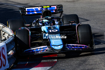 2024-05-26 - 10 GASLY Pierre (fra), Alpine F1 Team A524, action during the Formula 1 Grand Prix de Monaco 2024, 8th round of the 2024 Formula One World Championship from May 23 to 26, 2024 on the Circuit de Monaco, in Monaco - F1 - MONACO GRAND PRIX 2024 - FORMULA 1 - MOTORS