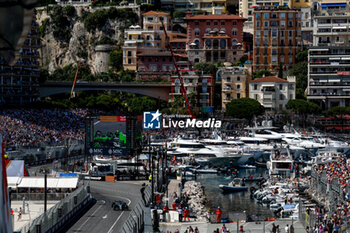 2024-05-26 - 63 RUSSELL George (gbr), Mercedes AMG F1 Team W15, action during the Formula 1 Grand Prix de Monaco 2024, 8th round of the 2024 Formula One World Championship from May 23 to 26, 2024 on the Circuit de Monaco, in Monaco - F1 - MONACO GRAND PRIX 2024 - FORMULA 1 - MOTORS