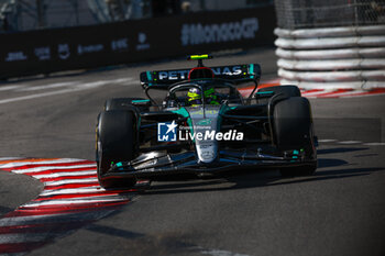 2024-05-26 - 44 HAMILTON Lewis (gbr), Mercedes AMG F1 Team W15, action during the Formula 1 Grand Prix de Monaco 2024, 8th round of the 2024 Formula One World Championship from May 23 to 26, 2024 on the Circuit de Monaco, in Monaco - F1 - MONACO GRAND PRIX 2024 - FORMULA 1 - MOTORS