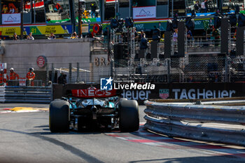 2024-05-26 - 63 RUSSELL George (gbr), Mercedes AMG F1 Team W15, action during the Formula 1 Grand Prix de Monaco 2024, 8th round of the 2024 Formula One World Championship from May 23 to 26, 2024 on the Circuit de Monaco, in Monaco - F1 - MONACO GRAND PRIX 2024 - FORMULA 1 - MOTORS