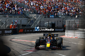 2024-05-26 - 01 VERSTAPPEN Max (nld), Red Bull Racing RB20, action during the Formula 1 Grand Prix de Monaco 2024, 8th round of the 2024 Formula One World Championship from May 23 to 26, 2024 on the Circuit de Monaco, in Monaco - F1 - MONACO GRAND PRIX 2024 - FORMULA 1 - MOTORS