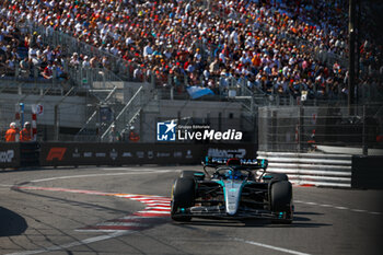 2024-05-26 - 63 RUSSELL George (gbr), Mercedes AMG F1 Team W15, action during the Formula 1 Grand Prix de Monaco 2024, 8th round of the 2024 Formula One World Championship from May 23 to 26, 2024 on the Circuit de Monaco, in Monaco - F1 - MONACO GRAND PRIX 2024 - FORMULA 1 - MOTORS