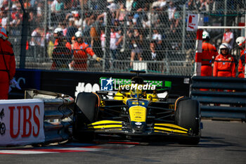 2024-05-26 - 81 PIASTRI Oscar (aus), McLaren F1 Team MCL38, action during the Formula 1 Grand Prix de Monaco 2024, 8th round of the 2024 Formula One World Championship from May 23 to 26, 2024 on the Circuit de Monaco, in Monaco - F1 - MONACO GRAND PRIX 2024 - FORMULA 1 - MOTORS