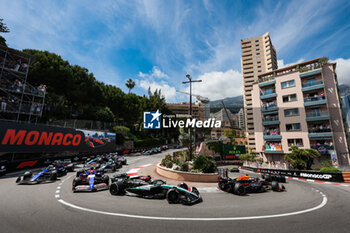 2024-05-26 - 44 HAMILTON Lewis (gbr), Mercedes AMG F1 Team W15, action during the Formula 1 Grand Prix de Monaco 2024, 8th round of the 2024 Formula One World Championship from May 23 to 26, 2024 on the Circuit de Monaco, in Monaco - F1 - MONACO GRAND PRIX 2024 - FORMULA 1 - MOTORS