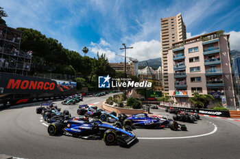 2024-05-26 - 23 ALBON Alexander (tha), Williams Racing FW45, 22 TSUNODA Yuki (jap), Visa Cash App RB F1 Team VCARB 01, action during the Formula 1 Grand Prix de Monaco 2024, 8th round of the 2024 Formula One World Championship from May 23 to 26, 2024 on the Circuit de Monaco, in Monaco - F1 - MONACO GRAND PRIX 2024 - FORMULA 1 - MOTORS