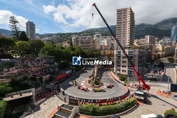 2024-05-26 - 16 LECLERC Charles (mco), Scuderia Ferrari SF-24, 81 PIASTRI Oscar (aus), McLaren F1 Team MCL38, 55 SAINZ Carlos (spa), Scuderia Ferrari SF-24, 04 NORRIS Lando (gbr), McLaren F1 Team MCL38, action during the Formula 1 Grand Prix de Monaco 2024, 8th round of the 2024 Formula One World Championship from May 23 to 26, 2024 on the Circuit de Monaco, in Monaco - F1 - MONACO GRAND PRIX 2024 - FORMULA 1 - MOTORS