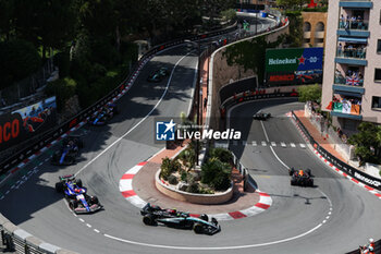 2024-05-26 - 44 HAMILTON Lewis (gbr), Mercedes AMG F1 Team W15, action during the Formula 1 Grand Prix de Monaco 2024, 8th round of the 2024 Formula One World Championship from May 23 to 26, 2024 on the Circuit de Monaco, in Monaco - F1 - MONACO GRAND PRIX 2024 - FORMULA 1 - MOTORS