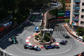 2024-05-26 - 10 GASLY Pierre (fra), Alpine F1 Team A524, 23 ALBON Alexander (tha), Williams Racing FW45, action during the Formula 1 Grand Prix de Monaco 2024, 8th round of the 2024 Formula One World Championship from May 23 to 26, 2024 on the Circuit de Monaco, in Monaco - F1 - MONACO GRAND PRIX 2024 - FORMULA 1 - MOTORS