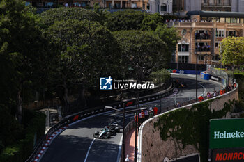 2024-05-26 - 63 RUSSELL George (gbr), Mercedes AMG F1 Team W15, action during the Formula 1 Grand Prix de Monaco 2024, 8th round of the 2024 Formula One World Championship from May 23 to 26, 2024 on the Circuit de Monaco, in Monaco - F1 - MONACO GRAND PRIX 2024 - FORMULA 1 - MOTORS