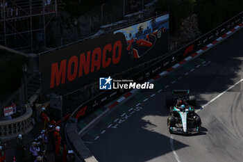 2024-05-26 - 63 RUSSELL George (gbr), Mercedes AMG F1 Team W15, action during the Formula 1 Grand Prix de Monaco 2024, 8th round of the 2024 Formula One World Championship from May 23 to 26, 2024 on the Circuit de Monaco, in Monaco - F1 - MONACO GRAND PRIX 2024 - FORMULA 1 - MOTORS